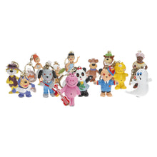 Load image into Gallery viewer, Artoy keyrings hand painted novelty characters assorted set of 14 collectables
