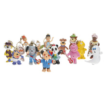 Load image into Gallery viewer, Artoy keyrings hand painted novelty characters assorted set of 14 collectables
