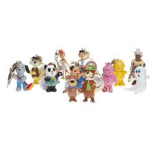 Load image into Gallery viewer, Artoy keyrings hand painted novelty characters assorted set of 14 collectables
