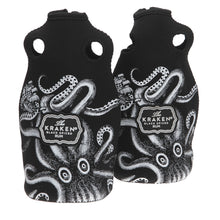 Load image into Gallery viewer, KRAKEN BLACK RUM BOTTLE NEOPRENE SLEEVE  Cooler Cover set of 2 collectables
