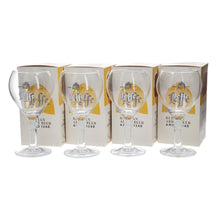 Load image into Gallery viewer, 4 X  Leffe Ritzenhoff Cristal Beer Glasses 1/2 Pint Brand New. PARTY. BAR
