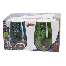 Load image into Gallery viewer, Marvel Tumblers Hulk Iron Man Captain Amercia Thor collectables set of 4

