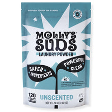 Load image into Gallery viewer, Molly&#39;s Suds Original Laundry Detergent Powder - Natural Washing Powder 120 wash
