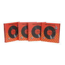 Load image into Gallery viewer, Monkey Shoulder vinyl record coasters 4x6 pack collectables bar pub mancave
