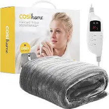 Load image into Gallery viewer, Cosi Home® Luxury Faux Fur Heated Throw - Electric Heated Blanket with 9 SETTING
