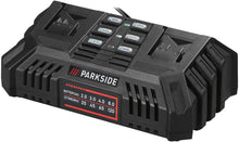 Load image into Gallery viewer, Parkside Dual Battery Charger 20V PDSLG 20 B1 2 x 4.5A
