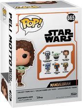 Load image into Gallery viewer, Funko POP! Star Wars Peli Motto with Grogu The Mandalorian #665 Vinyl Figure New
