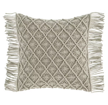 Load image into Gallery viewer, Pineapple Elephant Macrame Hand Knotted Diamond 100% Cotton Cushion Cover

