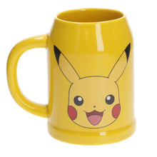 Load image into Gallery viewer, POKEMON PIKACHU 600ml CERAMIC TANKARD STEIN MUG COLLECTABLES
