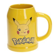 Load image into Gallery viewer, POKEMON PIKACHU 600ml CERAMIC TANKARD STEIN MUG COLLECTABLES

