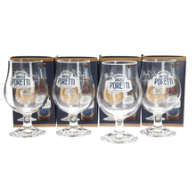 Load image into Gallery viewer, Angelo Poretti Pint Glasses set of 4 collectables mancave bar party
