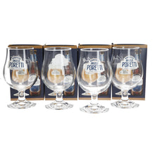 Load image into Gallery viewer, Angelo Poretti Pint Glasses set of 4 collectables mancave bar party
