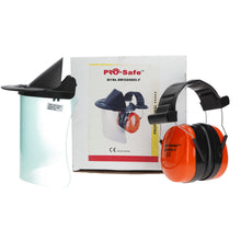 Load image into Gallery viewer, Prosafe ear defenders with  Ear Defender/face sheilds
