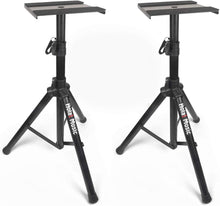 Load image into Gallery viewer, Hola! Music Speaker Stand Floor Pair - 2 Studio Tripod Monitor Stands w/Non Slip
