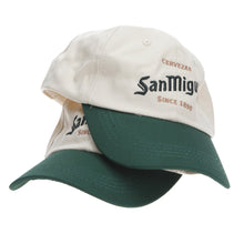 Load image into Gallery viewer, 2 X San Miguel Baseball Hats collectables mancave party pub bar collectables
