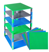 Load image into Gallery viewer, Compatible with Lego Toy Building Block - Stackable Baseplates 10&quot; x 10&quot; 56 PCS
