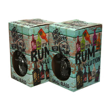 Load image into Gallery viewer, 2 X New Rare Brand New Dead Mans Fingers Skull Head Spiced Rum Glass CE Gift Bar

