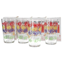 Load image into Gallery viewer, Strongbow Pint Glasses new design mancave pub bar collectables set of 4
