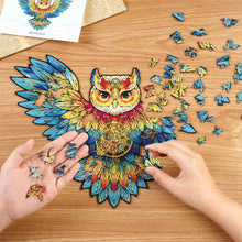 Load image into Gallery viewer, Rowood Owl Flower Wooden Jigsaw Puzzle TA004 200PCS
