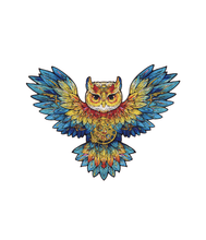 Load image into Gallery viewer, Rowood Owl Flower Wooden Jigsaw Puzzle TA004 200PCS
