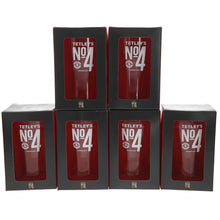 Load image into Gallery viewer, 6 x Tetley&#39;s No 4 Premium Lager One Pint 20oz Bitter Glass
