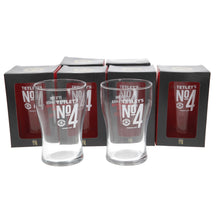 Load image into Gallery viewer, 6 x Tetley&#39;s No 4 Premium Lager One Pint 20oz Bitter Glass
