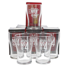 Load image into Gallery viewer, 6 x Tetley&#39;s No 4 Premium Lager One Pint 20oz Bitter Glass
