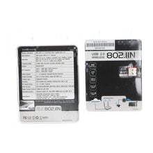 Load image into Gallery viewer, USB Wifi Dongle, USB 2.0 WiFi Adapter 150Mbps Wireless Network Card 802.11 B/G/N SET OF 2
