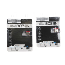 Load image into Gallery viewer, USB Wifi Dongle, USB 2.0 WiFi Adapter 150Mbps Wireless Network Card 802.11 B/G/N SET OF 2
