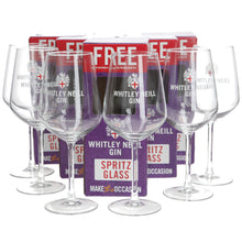 Load image into Gallery viewer, Whitley Neil Stemmed glasses set of 6 pub bar mancave collectables
