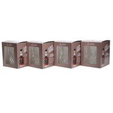 Load image into Gallery viewer, Woodford Reserve Whiskey Cut Glass Jack Daniels set of 4 collectables mancave
