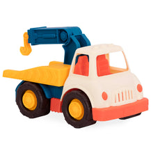 Load image into Gallery viewer, B Toys Happy Cruisers - Tow Truck  big sturdy towing arms
