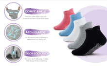 Load image into Gallery viewer, Cozyway Non-Slip Ankle Style Socks with Grippers, 12 Pack for Babies 6-12months
