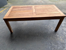 Load image into Gallery viewer, Teak coffee table H45 L120 W60cm indoor or outdoor (SECONDS)
