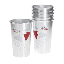 Load image into Gallery viewer, 6 x Coors - official - Cold Activated Metal Cup - 2024 - Brand new COLLECTABLES

