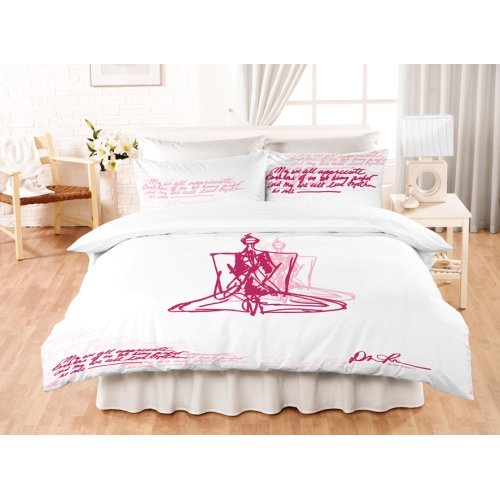 Donna Karen Double Duvet Set With Two Pillowcases New