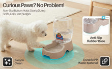 Load image into Gallery viewer, Flexzion Automatic Gravity Pet Waterer for Cat &amp; Dog  Non Skid &amp; Easy Clean Auto
