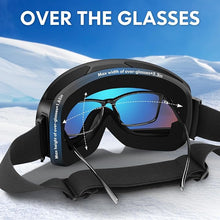 Load image into Gallery viewer, DADA-PRO Ski Goggles Mens Women Skiing Goggles Adults Over Glasses OTG Anti Fog
