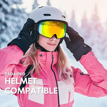 Load image into Gallery viewer, DADA-PRO Ski Goggles Mens Women Skiing Goggles Adults Over Glasses OTG Anti Fog
