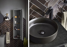 Load image into Gallery viewer, Bathstore House Beautiful Ceramic Washbowl – Matt Black 355x355x120
