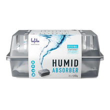 Load image into Gallery viewer, Moisture Absorber with 2 Refill Bags, 1200g Compact Dehumidifier for Home Office
