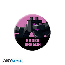 Load image into Gallery viewer, MINECRAFT BUTTON BADGES Pack Mix The Minecraft badges! GAMING COLLECTABLES
