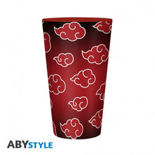 Load image into Gallery viewer, NARUTO SHIPPUDEN - Large Glass - 400ml - Akatsuki. COLLECTABLES

