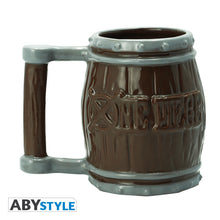 Load image into Gallery viewer, OFFICIAL ONE PIECE PIRATE BARREL 3D COFFEE MUG CUP NEW IN GIFT BOX COLLECTABLES
