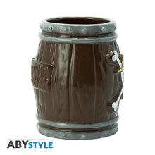 Load image into Gallery viewer, OFFICIAL ONE PIECE PIRATE BARREL 3D COFFEE MUG CUP NEW IN GIFT BOX COLLECTABLES

