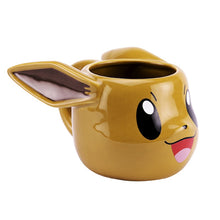 Load image into Gallery viewer, EEVEE 3D MUG POKEMON 500ml 3D Drinking Cup Ceramic for Tea/Coffee COLLECTABLES
