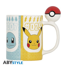 Load image into Gallery viewer, ABYSTYLE Pokémon Pokéball 3D Shaped Ceramic Novelty Coffee &amp; Tea Mug, ABYMUGA368
