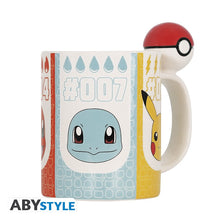 Load image into Gallery viewer, ABYSTYLE Pokémon Pokéball 3D Shaped Ceramic Novelty Coffee &amp; Tea Mug, ABYMUGA368
