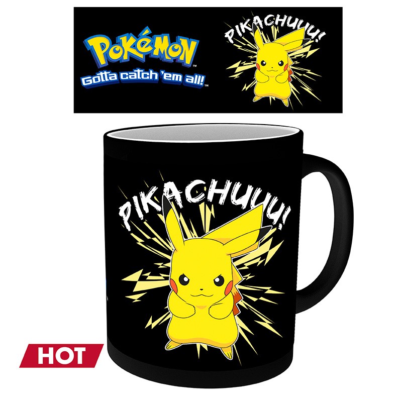 Pokemon Heat Changing Mug - Pikachu - 320ml/11oz - New COLLECTABLES