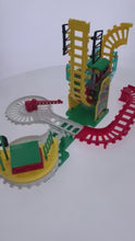 Load and play video in Gallery viewer, Crazy Train Magic Motion Train Set For Children From 3 years battery flip action
